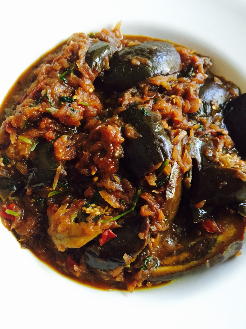 Brinjal Masala 1