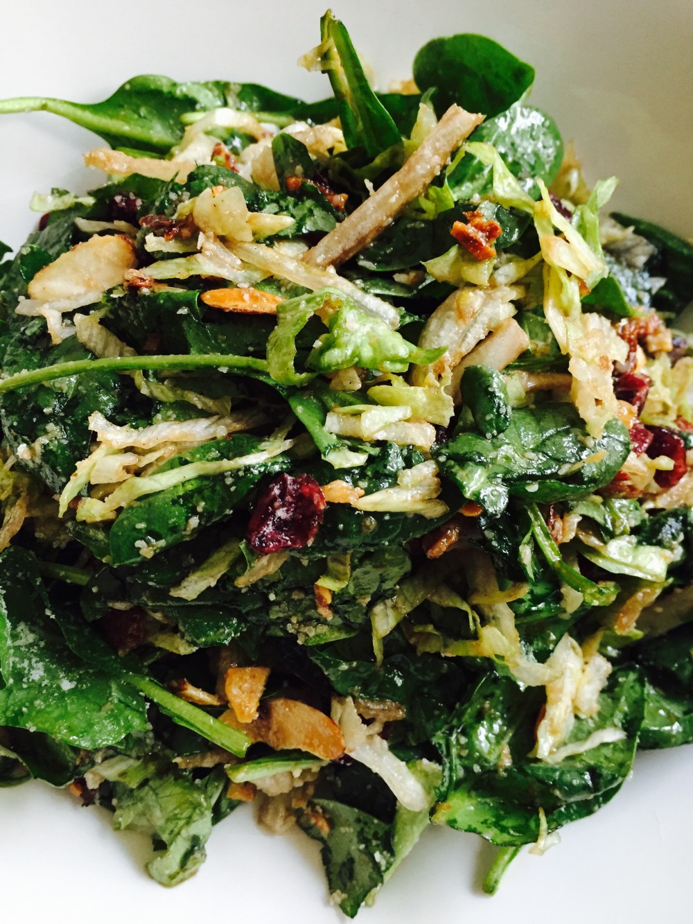 Lettuce Almond Crunch Salad